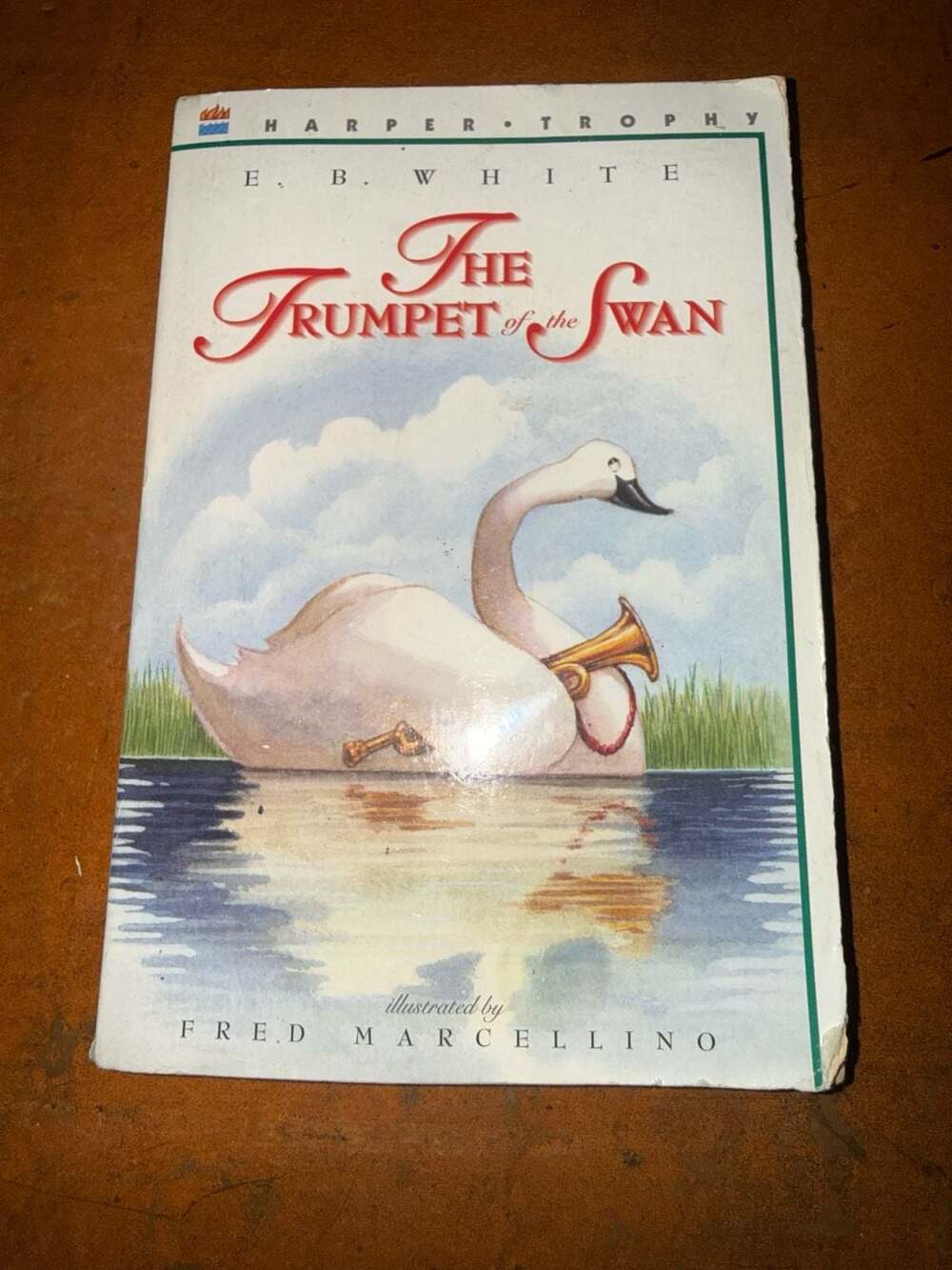 The Trumpet of the Swan by E. B. White Paperback Book Harper Trophy